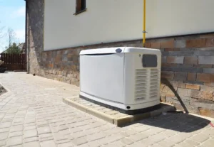 generator outside a Southeast, ID home
